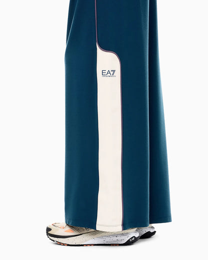 Oversized jersey trousers Sporting Club in stretch viscose
