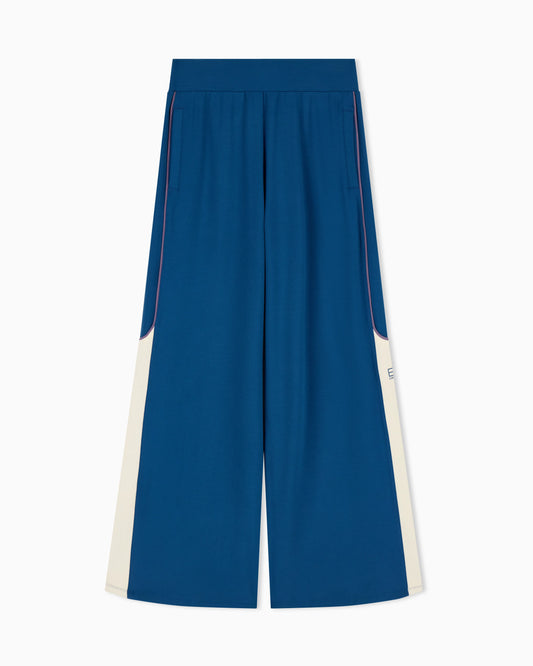 Oversized jersey trousers Sporting Club in stretch viscose