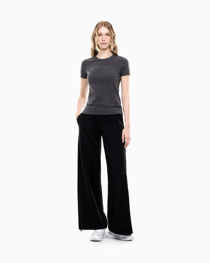 Slim-fit t-shirt Logo Series in cotton jersey with studs