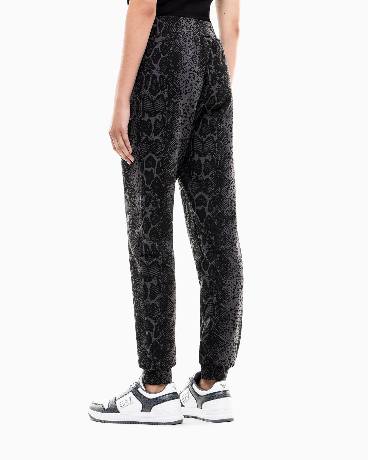 Regular fit pants Graphic Series in cotton jersey