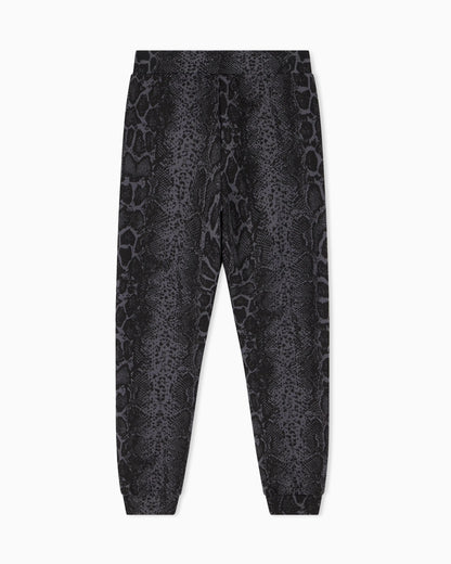 Regular fit pants Graphic Series in cotton jersey