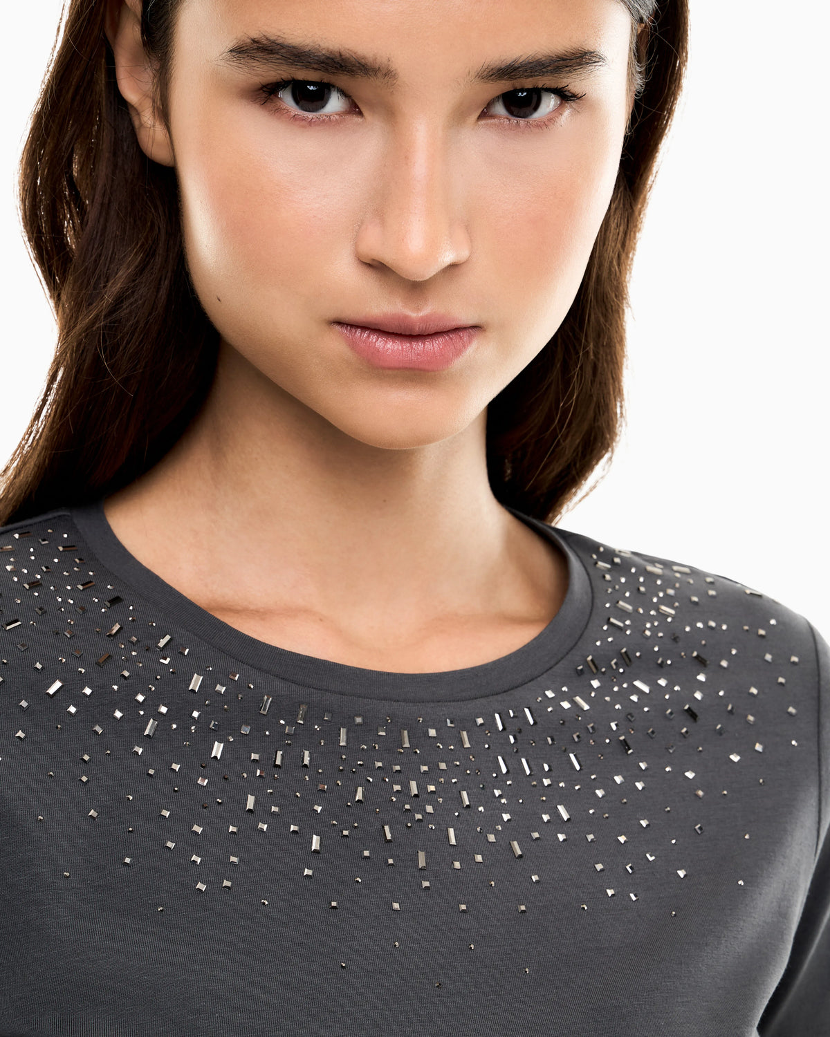 Slim-fit t-shirt Precious in cotton jersey
