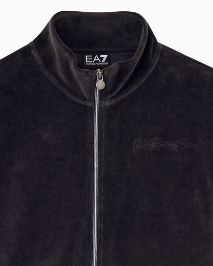 sweatshirt athletic velour regular fit jersey