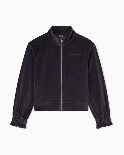 sweatshirt athletic velour regular fit jersey