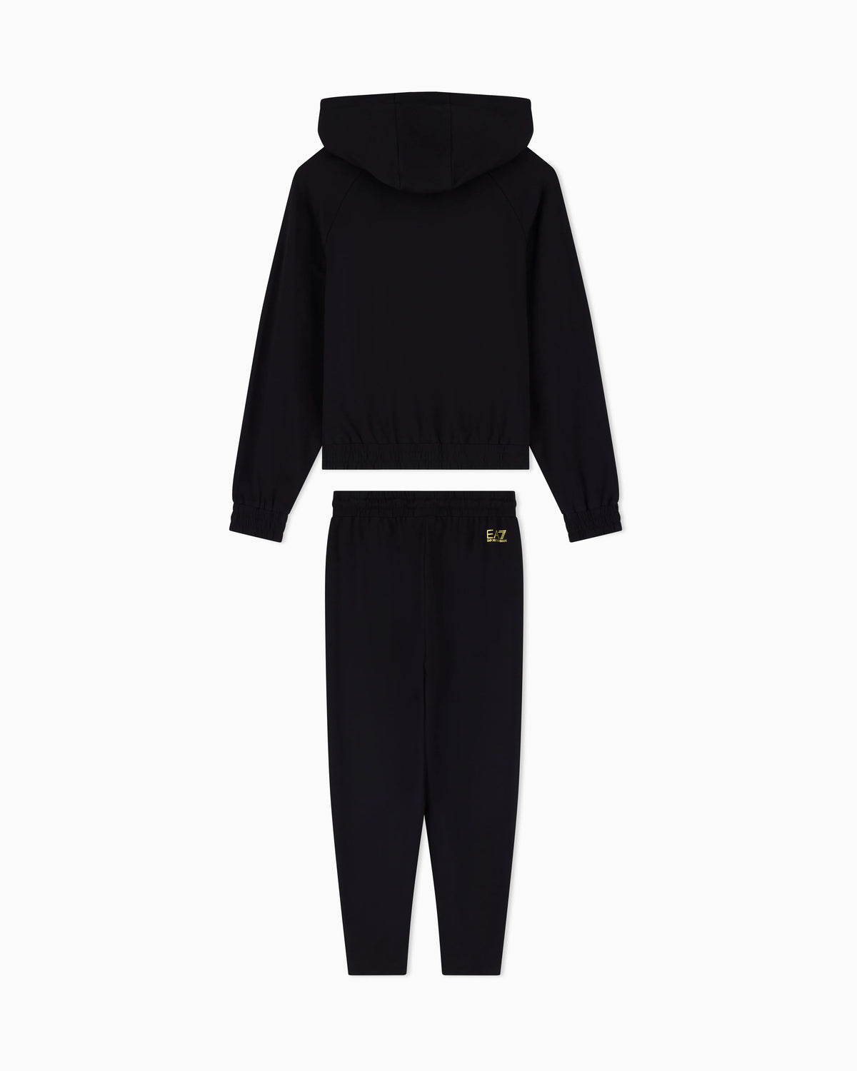Tracksuit regular fit hooded in cotton with shiny studs