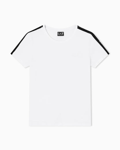 Logo Series jersey T-shirt with logo tape detail