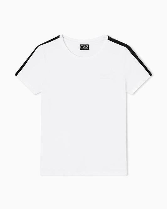 Logo Series jersey T-shirt with logo tape detail