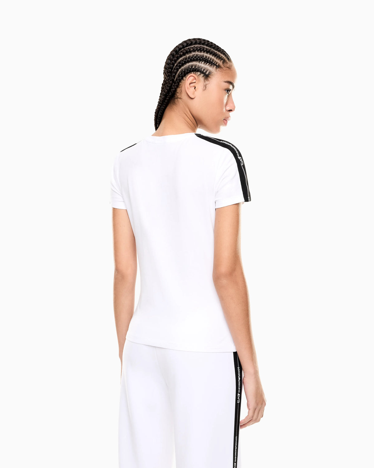 Logo Series jersey T-shirt with logo tape detail