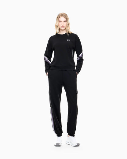 Cargo pants Natural Ventus 7 in stretch cotton and modal