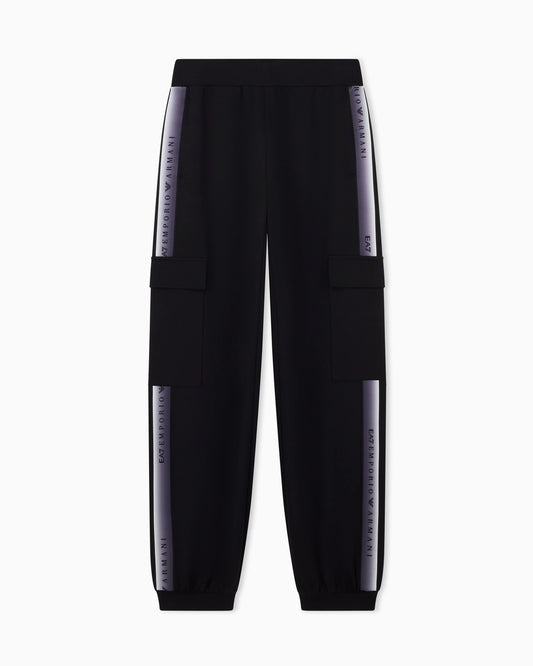 Cargo pants Natural Ventus 7 in stretch cotton and modal