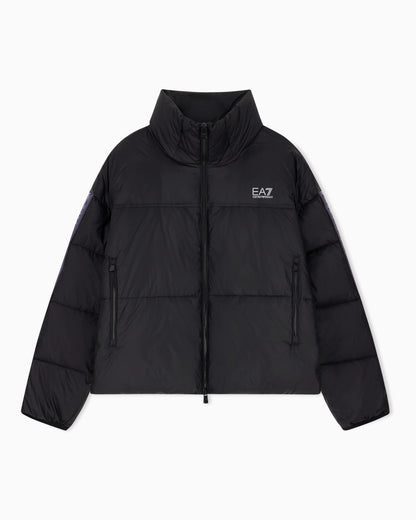 Padded bomber jacket Natural Ventus 7 in technical fabric