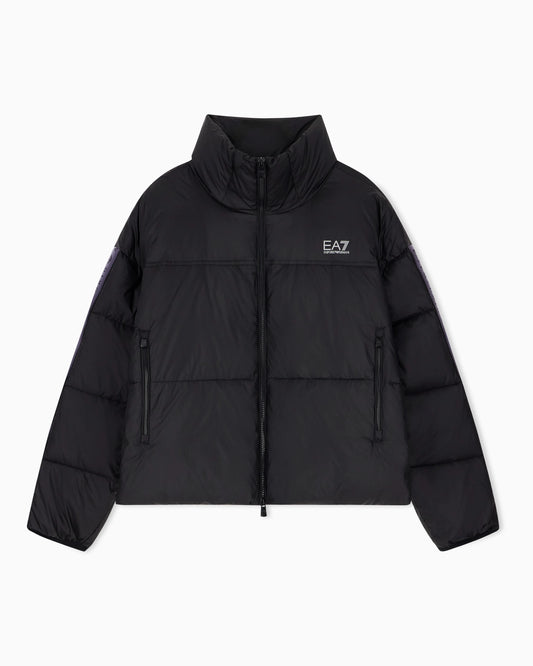 Padded bomber jacket Natural Ventus 7 in technical fabric