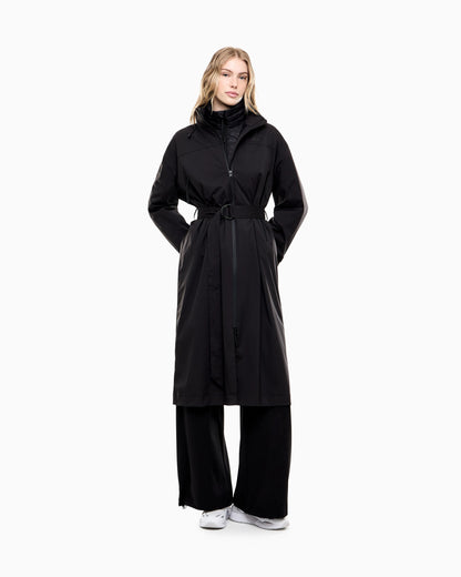 Trench two-in-one jacket regular fit with inner padding