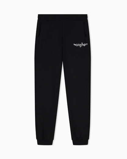 Trousers Logo Series regular fit jersey in modal blend