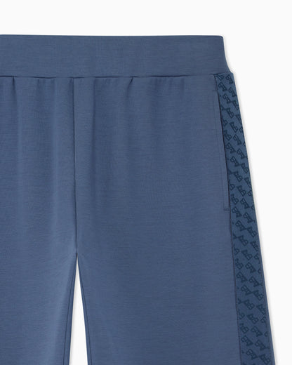 Oversized pants Logo Series in stretch cotton and modal
