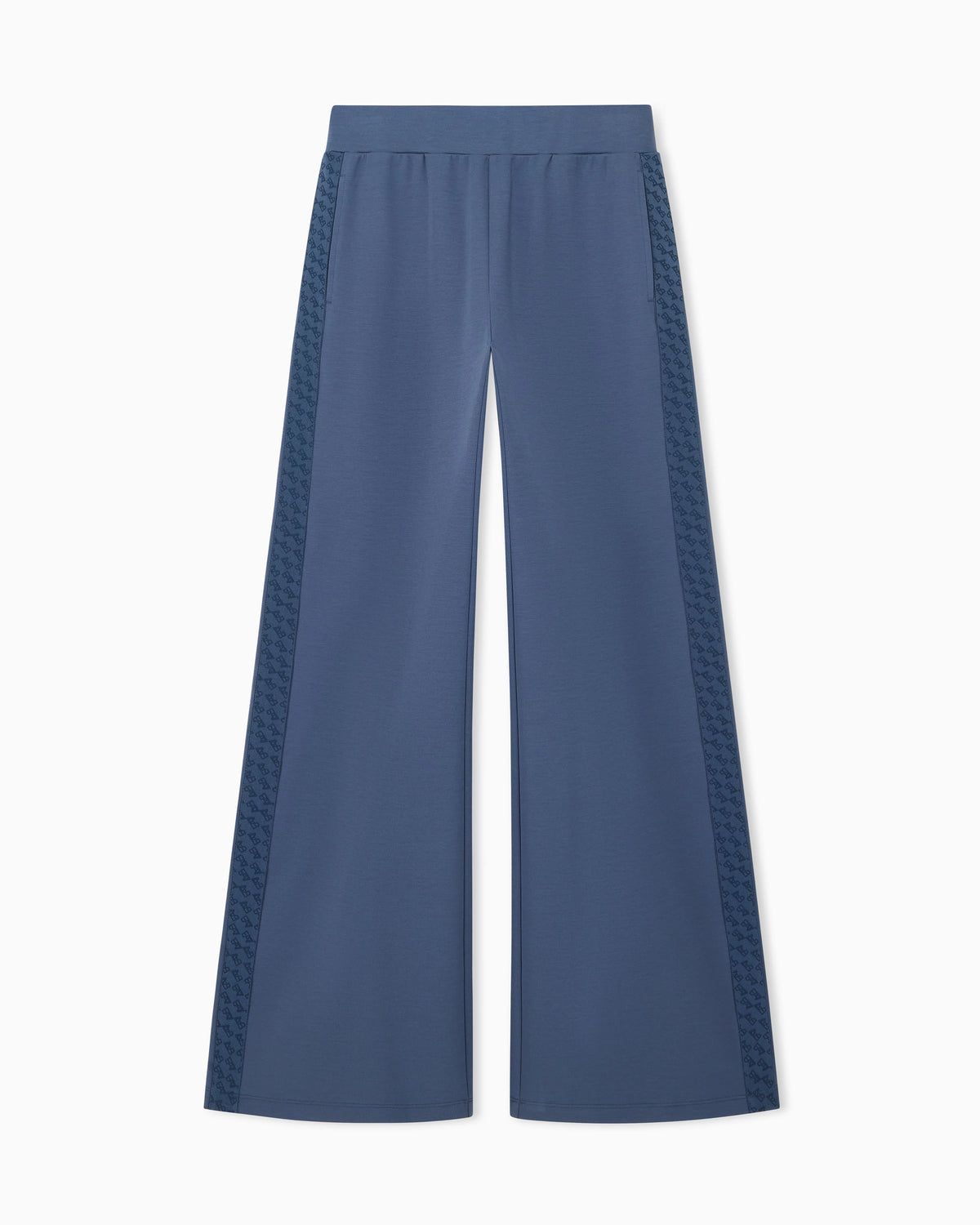 Oversized pants Logo Series in stretch cotton and modal