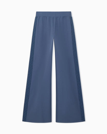 Oversized pants Logo Series in stretch cotton and modal