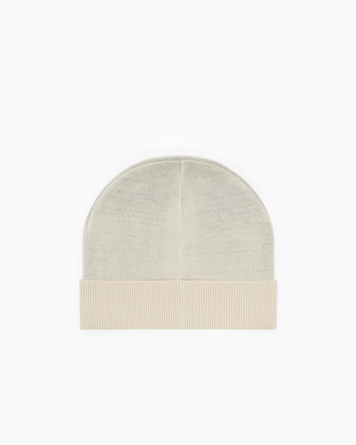 Cuffed beanie with jacquard logo Mountain Visibility