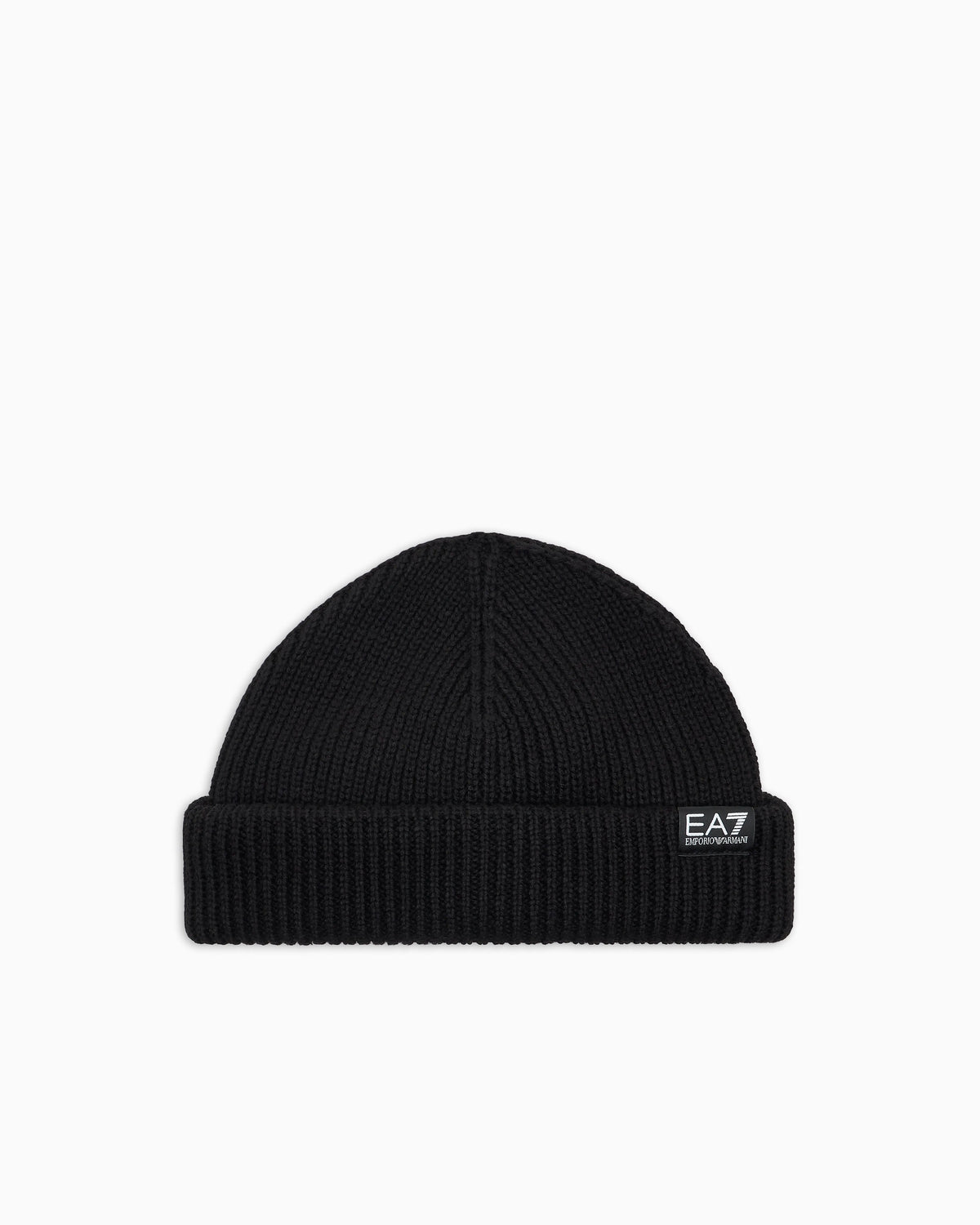 Fisherman wool knit beanie with logo Mountain Core