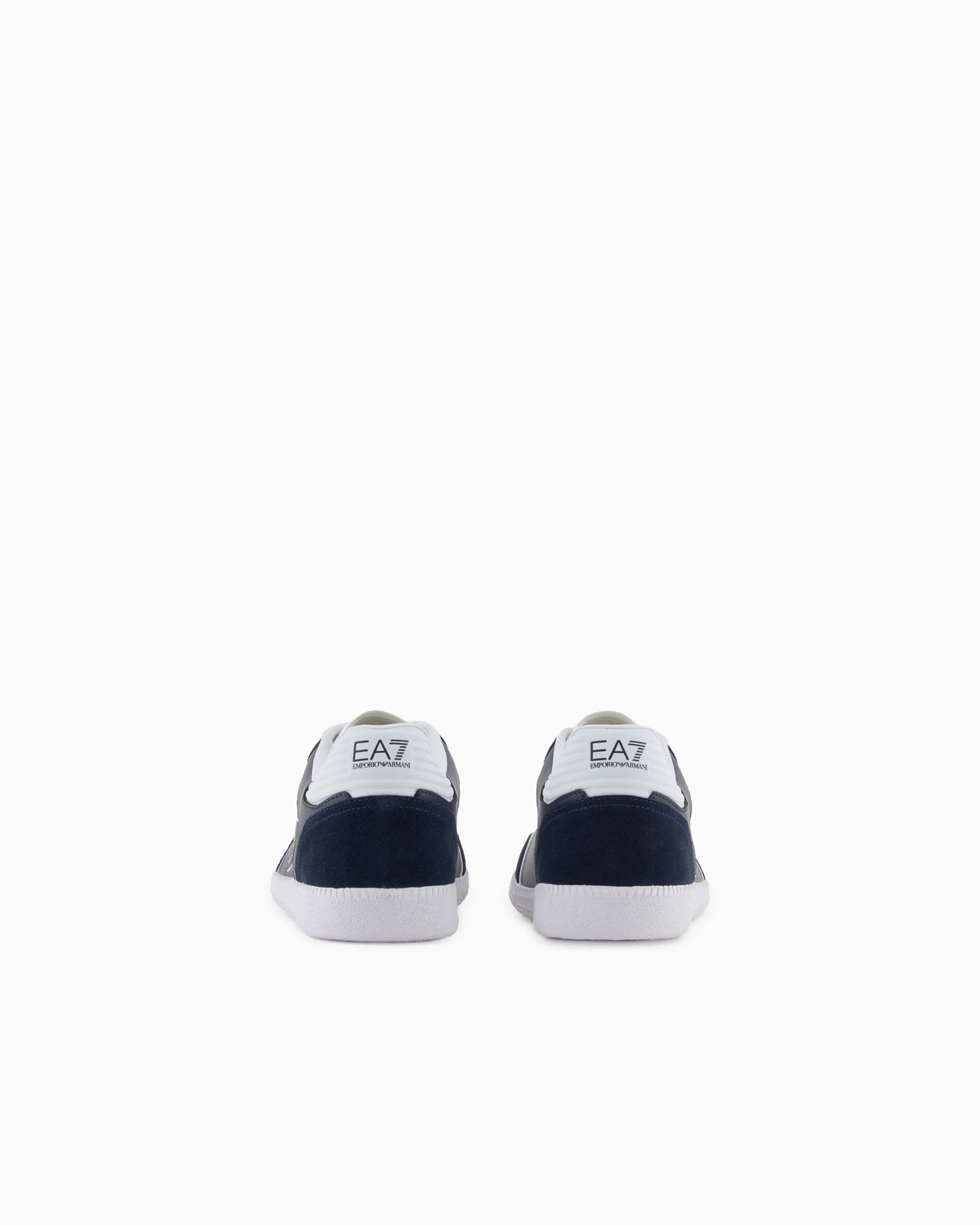 High-top sneaker in leather and suede New heritage eagle