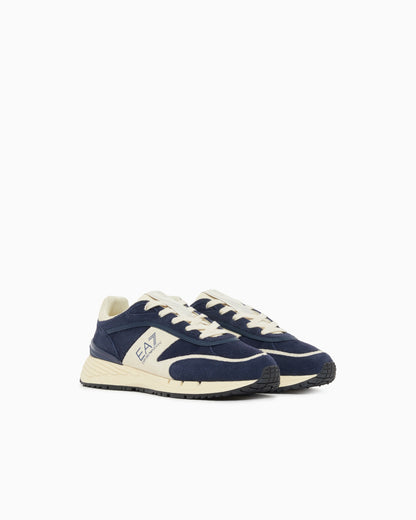 OTG Black and White Velo suede sneakers