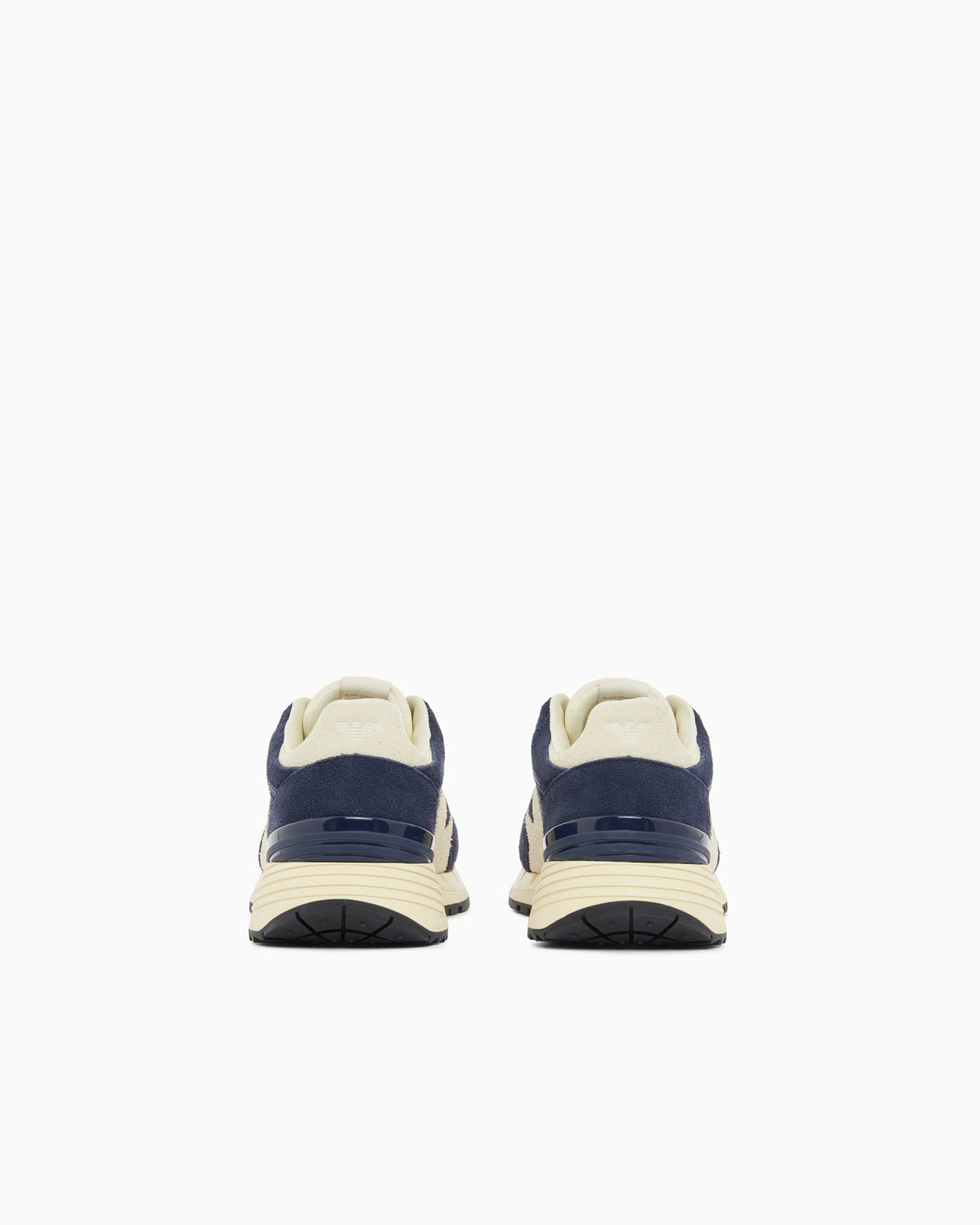OTG Black and White Velo suede sneakers