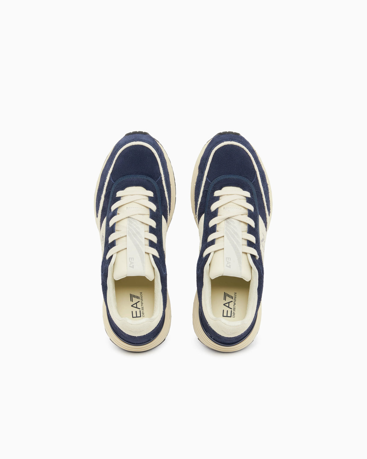 OTG Black and White Velo suede sneakers