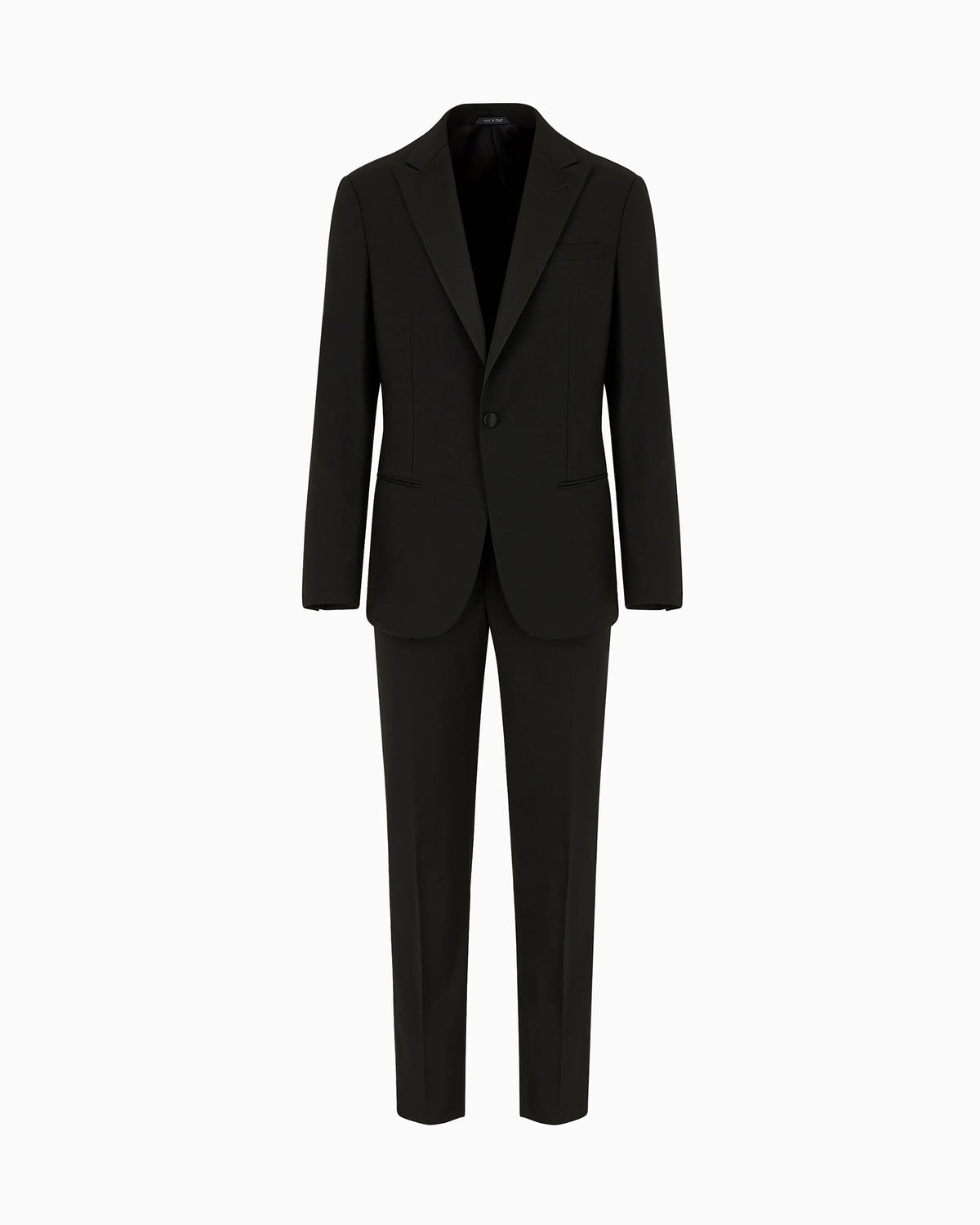 Pure wool, half-canvassed, slim-fit tuxedo from the Icon Soho line