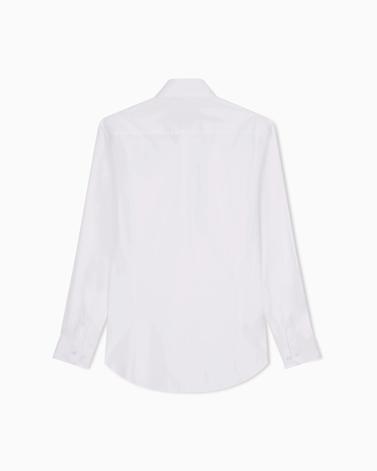 Button-down shirt in fluid stretch fabric