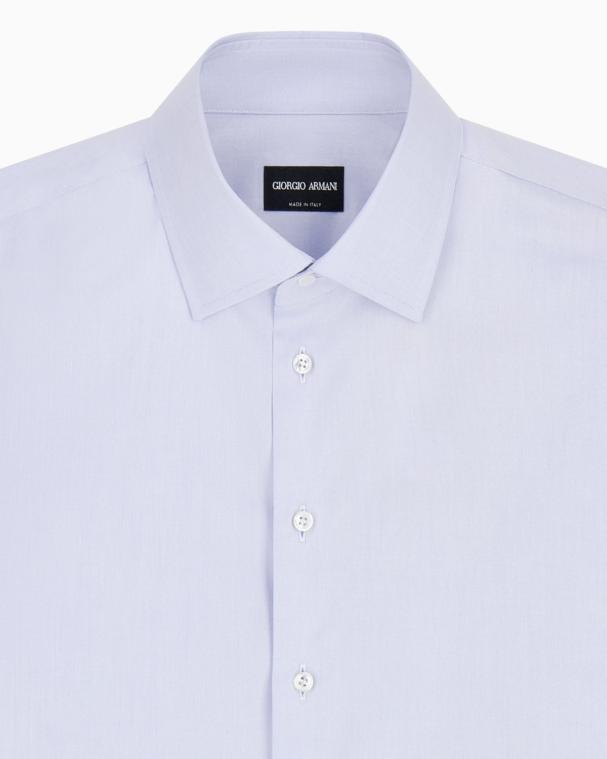 Dress shirt in soft cotton with a spread collar