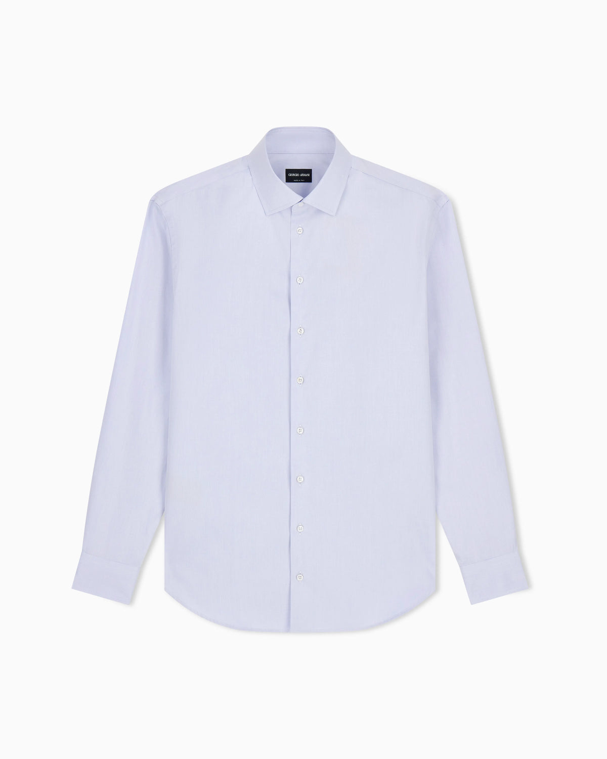 Dress shirt in soft cotton with a spread collar