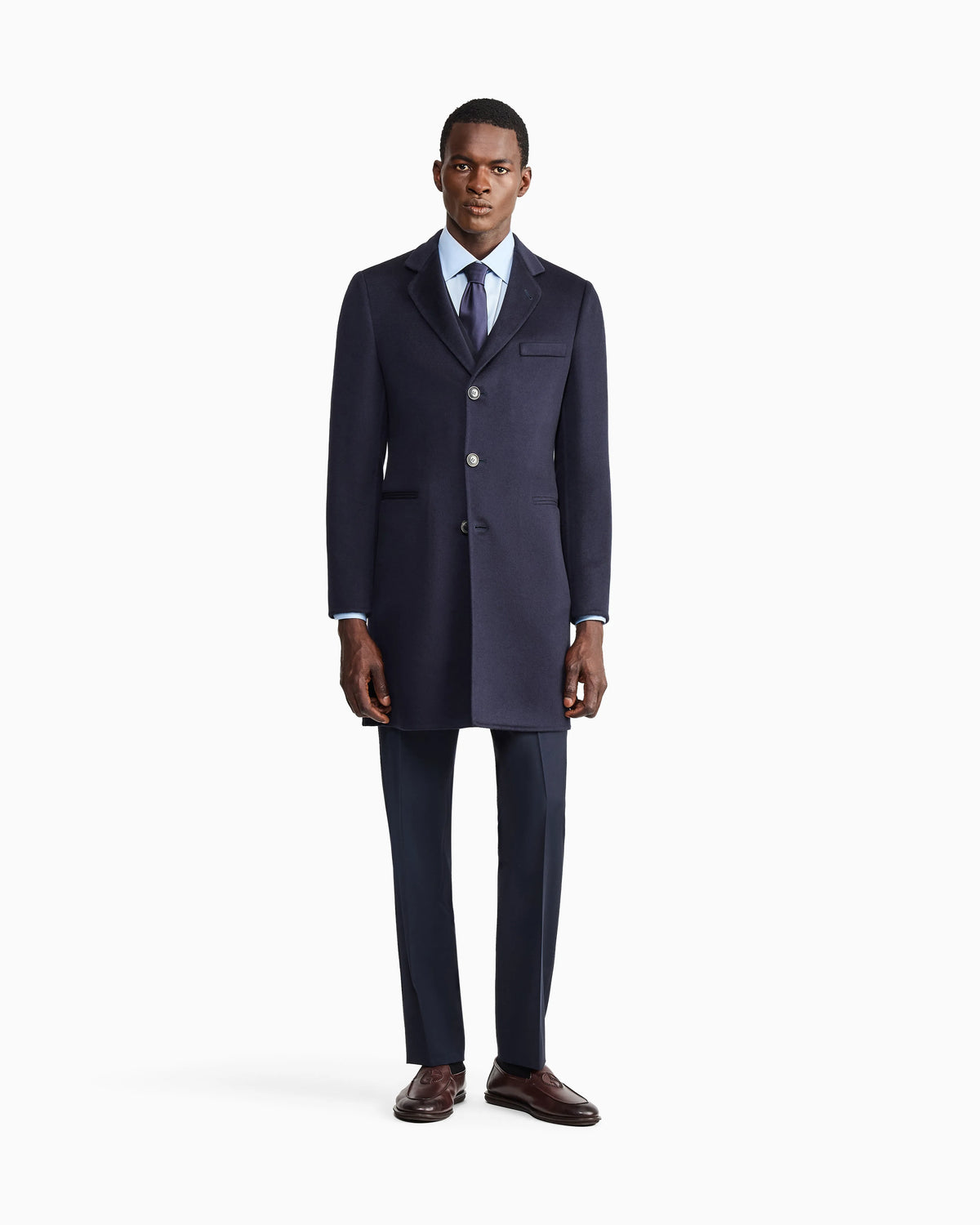 Long cashmere coat