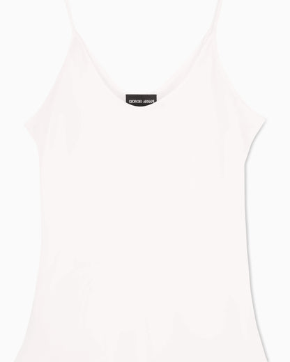 Silk charmeuse top