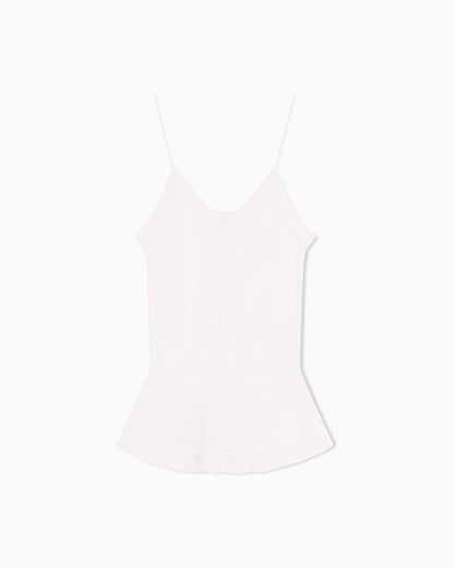 Silk charmeuse top