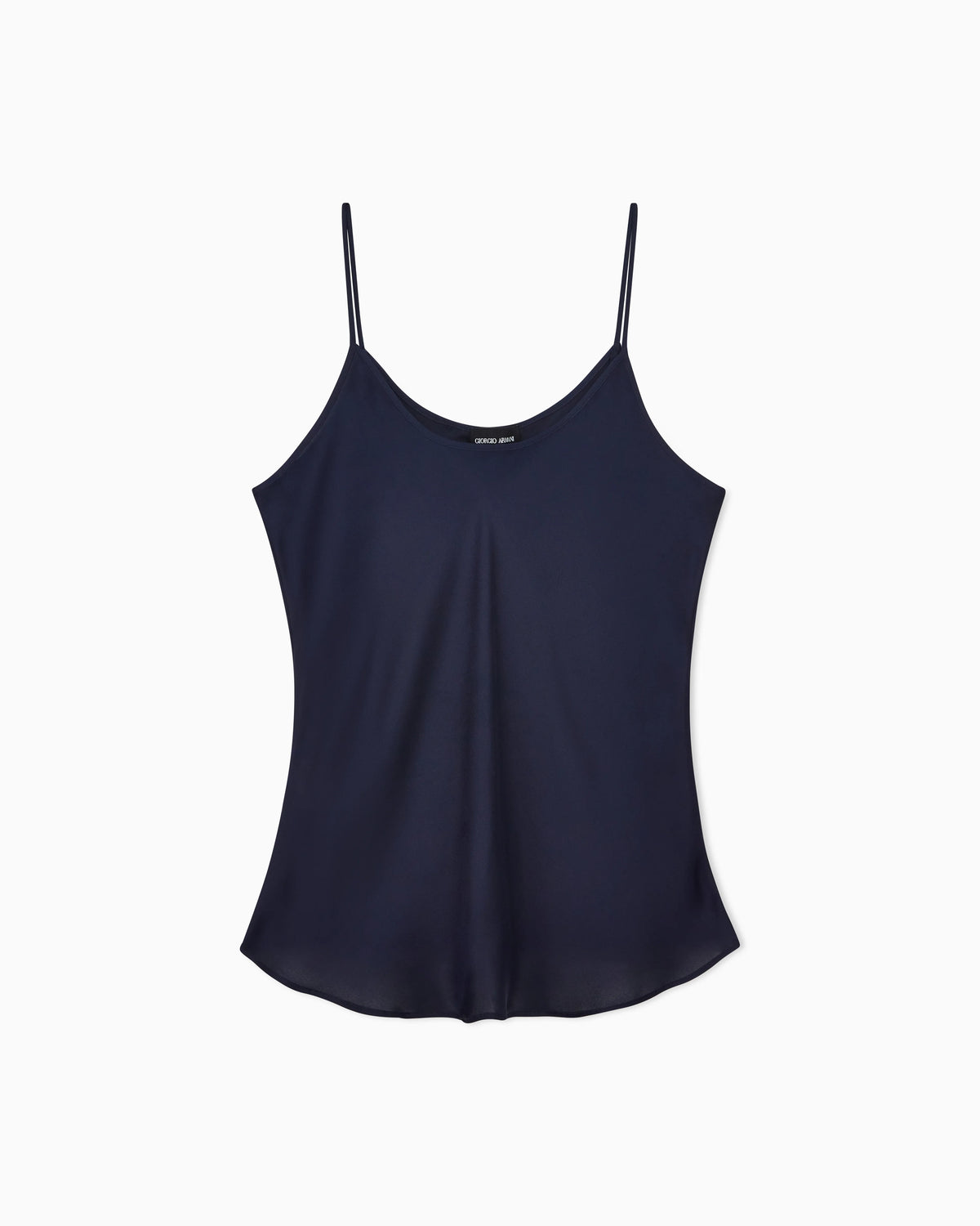 Silk charmeuse top