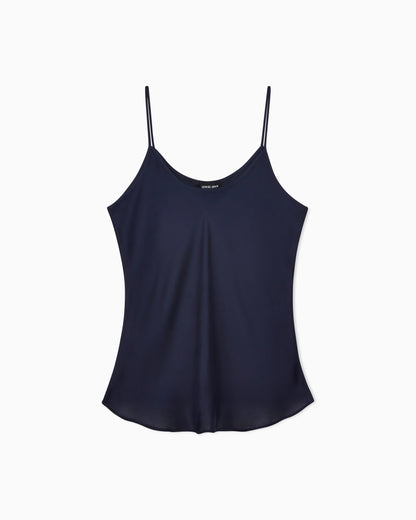 Silk charmeuse top