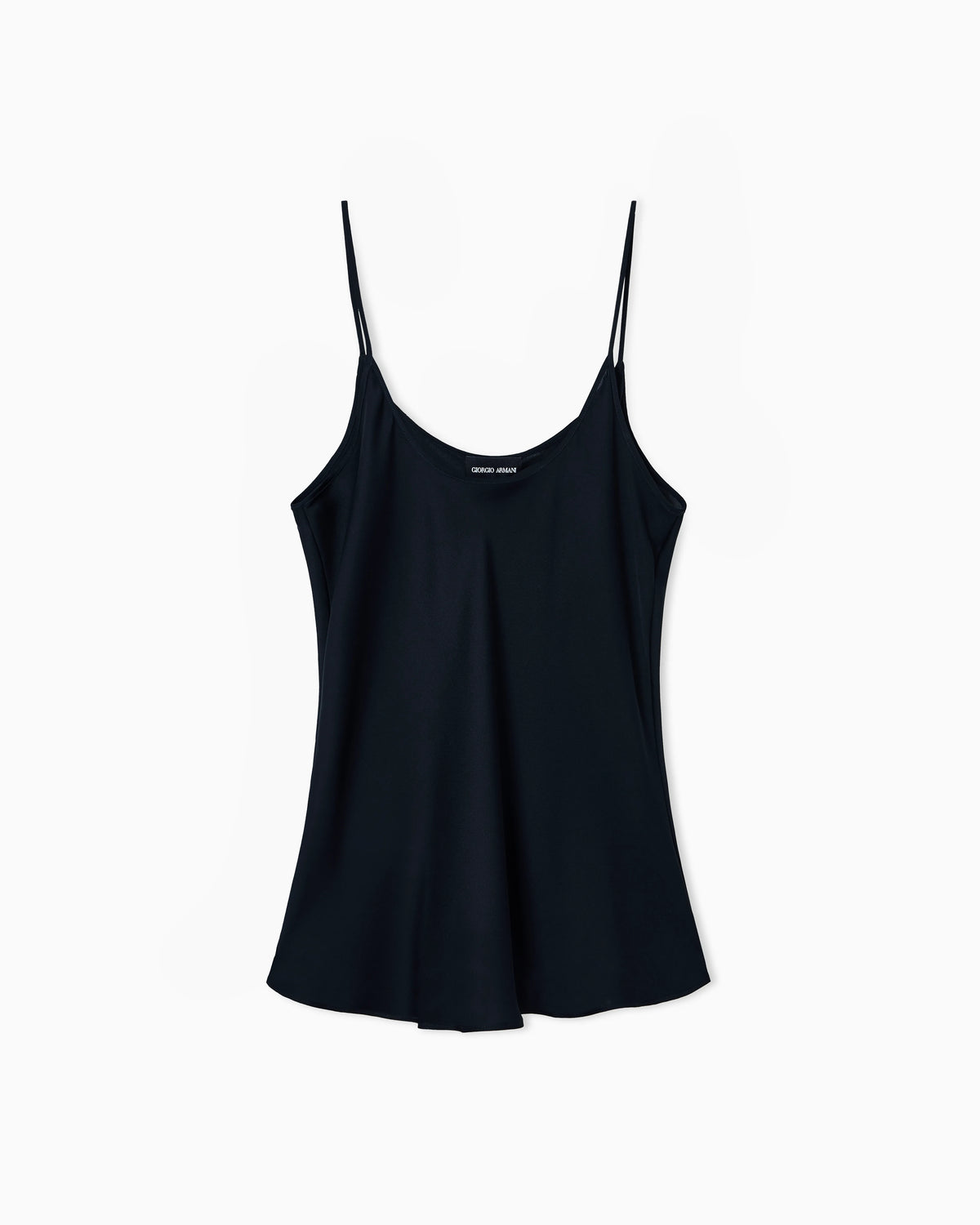 Silk charmeuse top