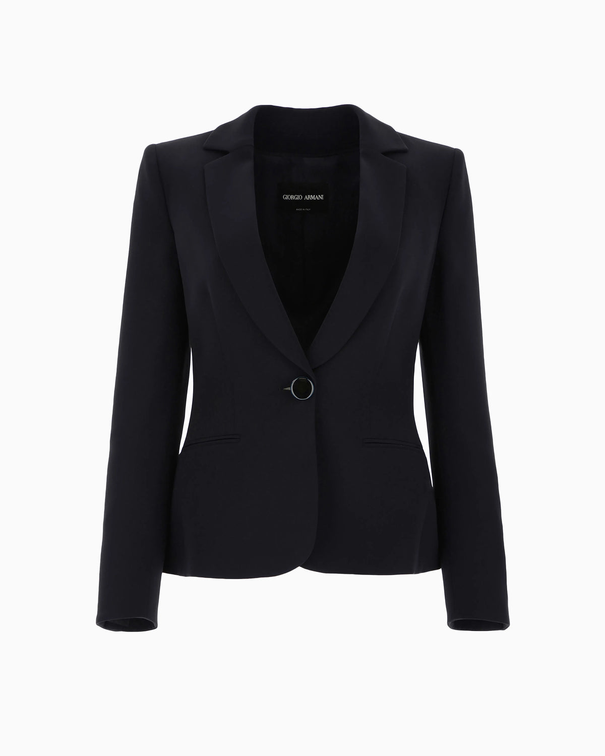 Mulberry silk single-breasted jacket