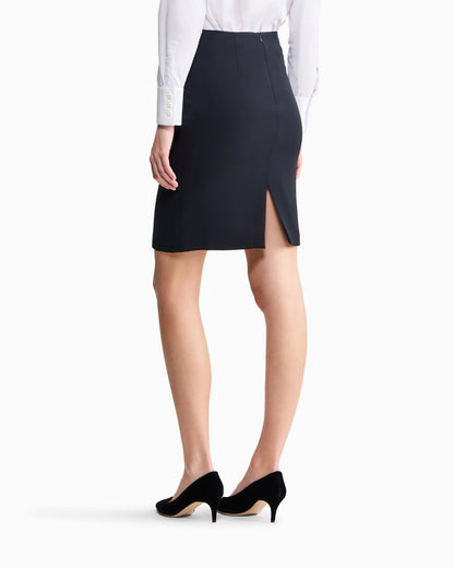 Silk cady tube skirt