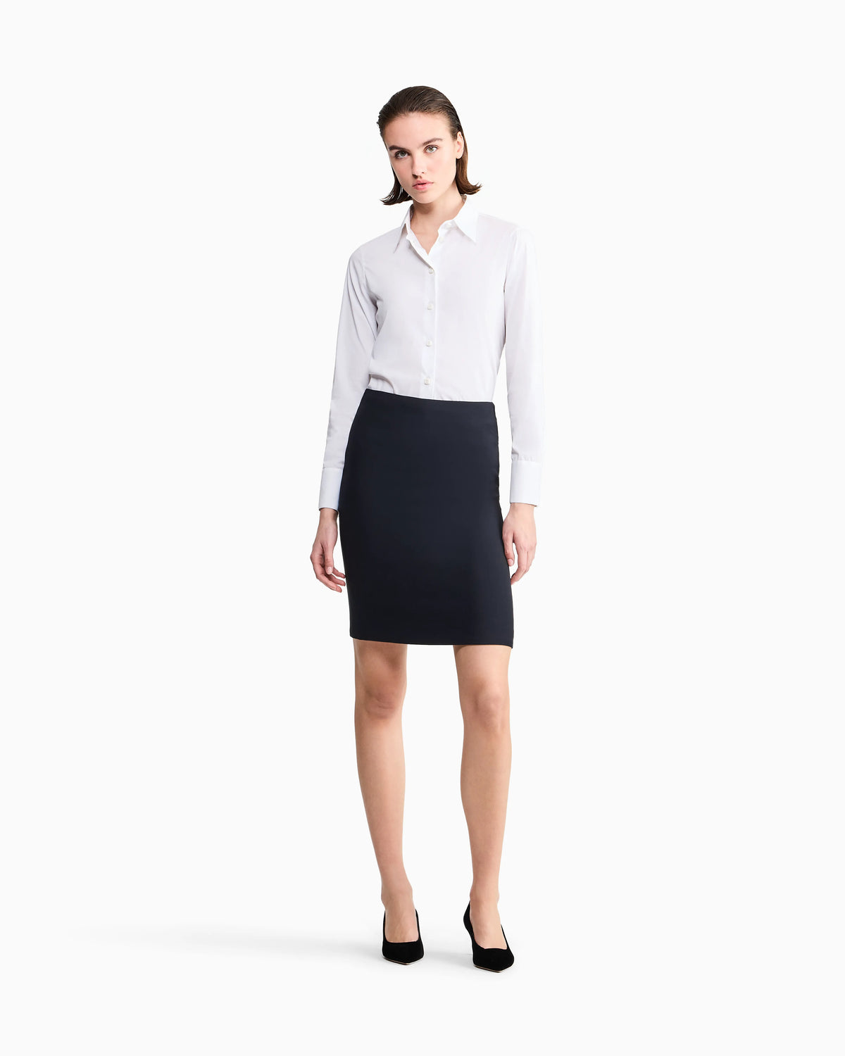 Silk cady tube skirt