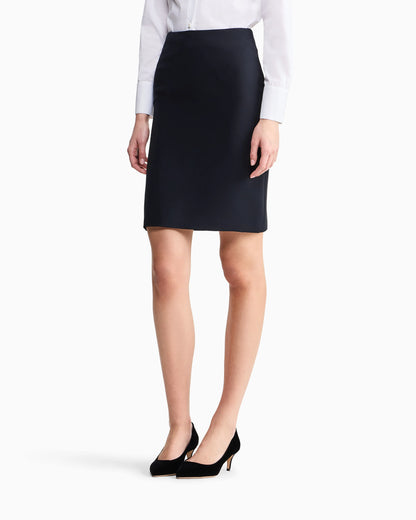 Silk cady tube skirt