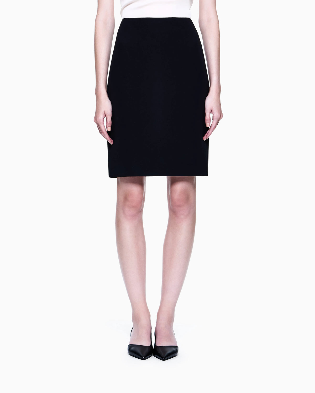 Silk cady tube skirt
