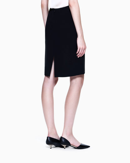 Silk cady tube skirt