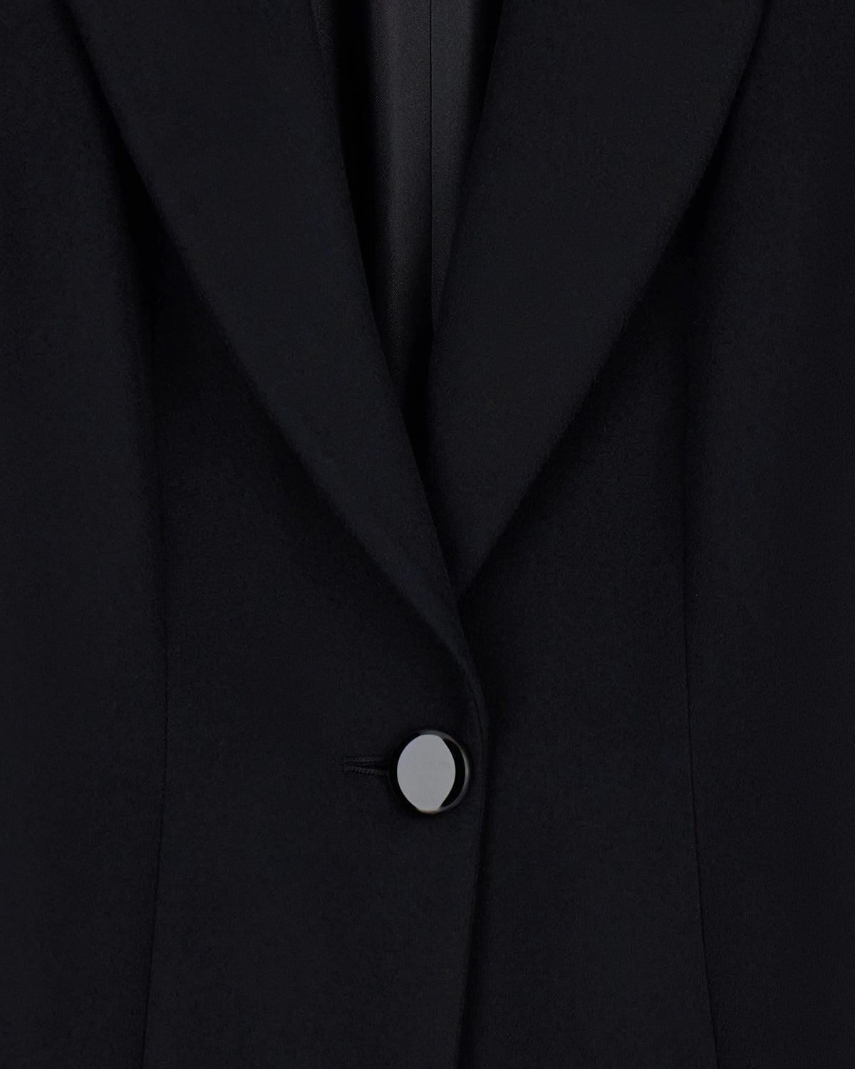 Pure cashmere single-breasted coat