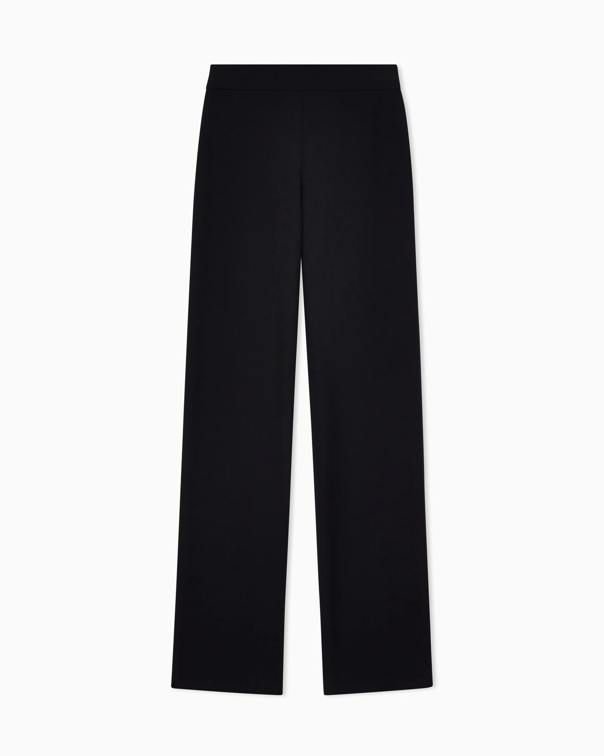 Wool crepe trousers