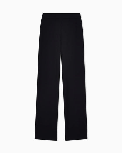 Wool crepe trousers