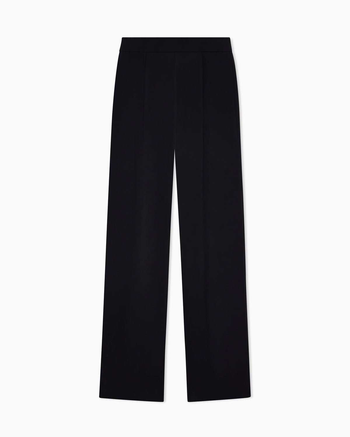 Wool crepe trousers