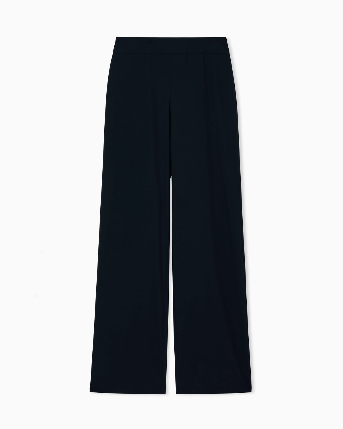 Wool crepe trousers