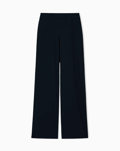 Wool crepe trousers
