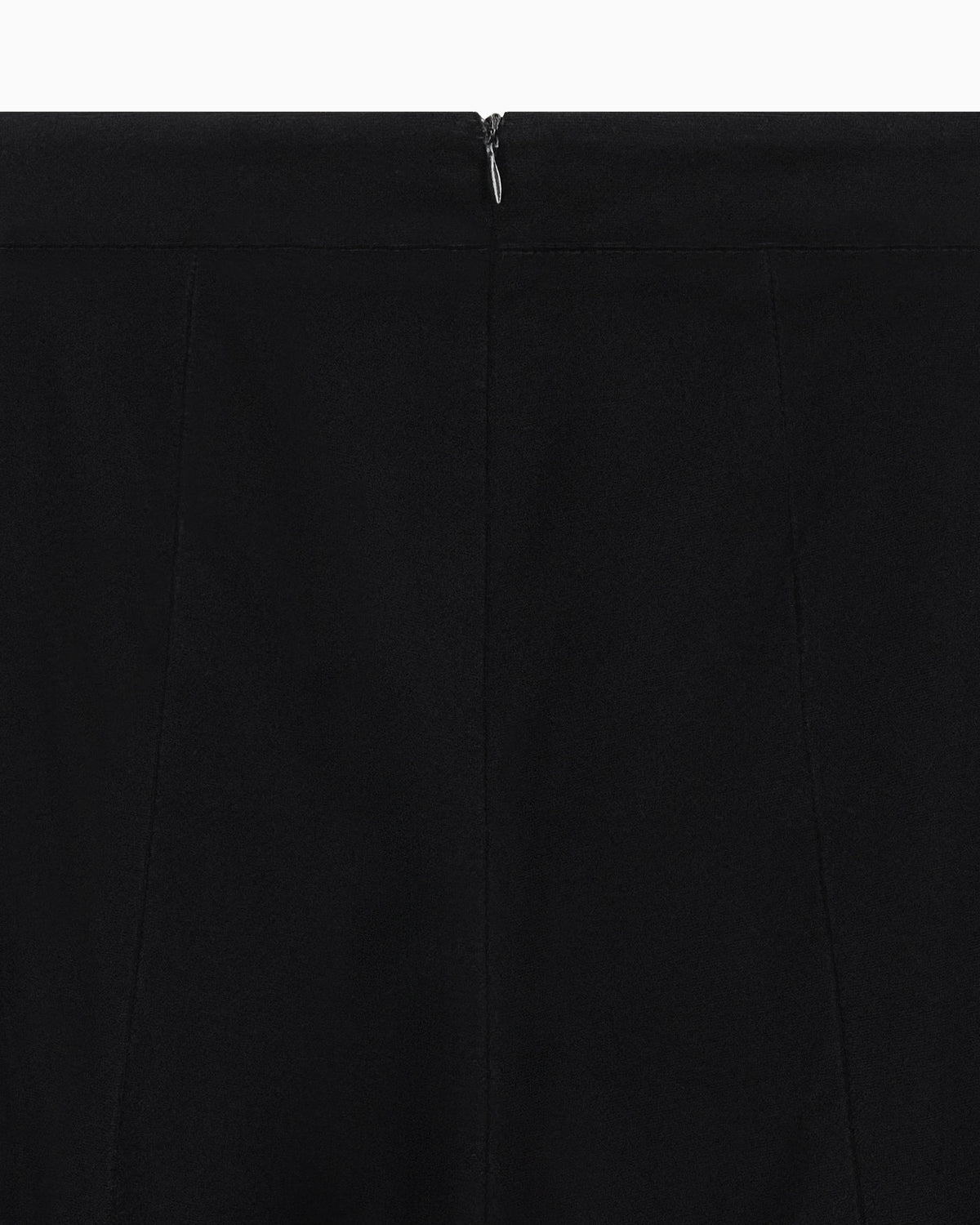 Cropped trousers in velvet